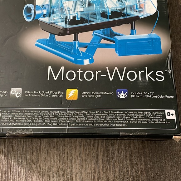 Smithsonian Motor-Works Advanced Science Kit Brand New - Picture 3 of 4